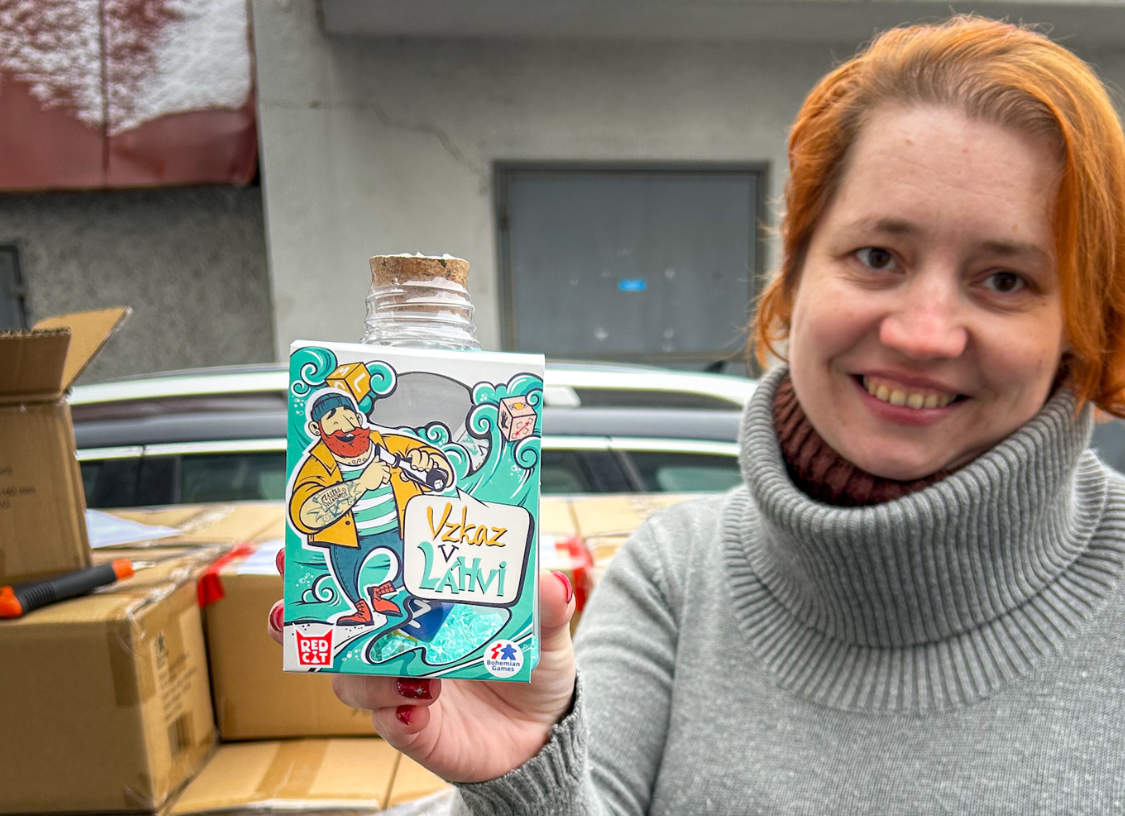 Vzkaz v láhvi dorazil na náš sklad